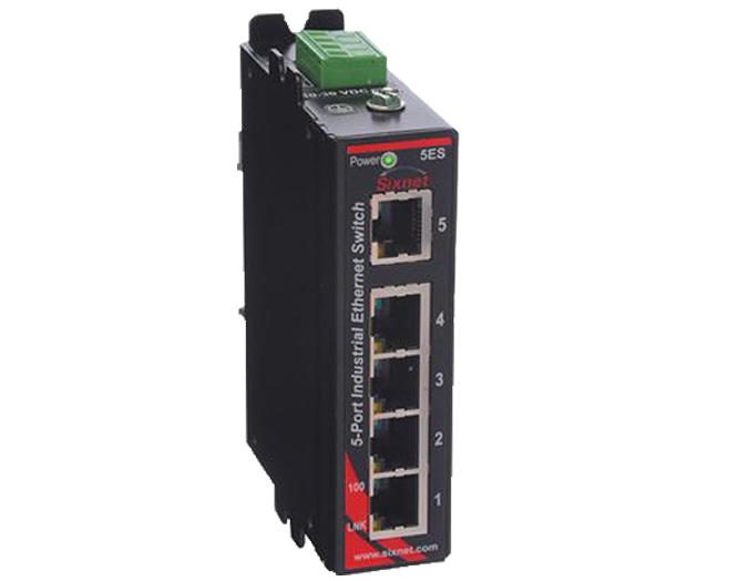 Model SLX-5ES-1 Industrial Ethernet Switch
